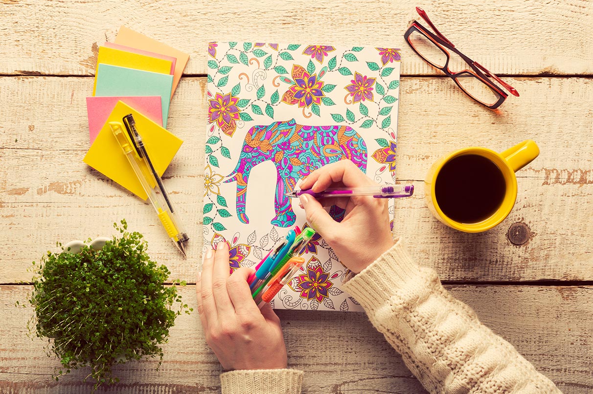 Libri da Colorare per Adulti: L'Art Therapy è Antistress