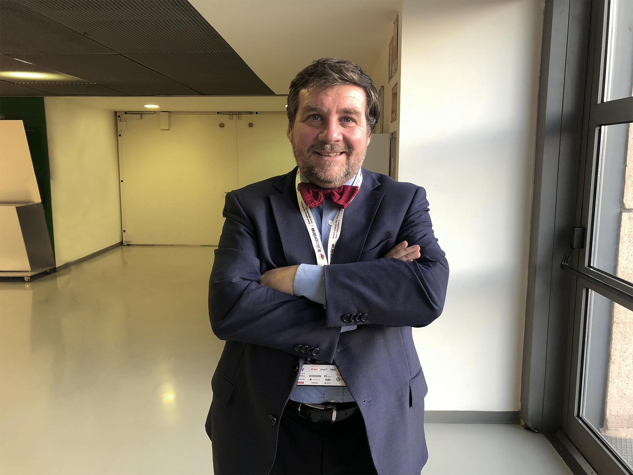 Luca Mercalli, meteorologo, divulgatore scientifico e climatologo, volto noto agli italiani per la sua partecipazione alla trasmissione televisiva Rai "Che tempo che fa"'