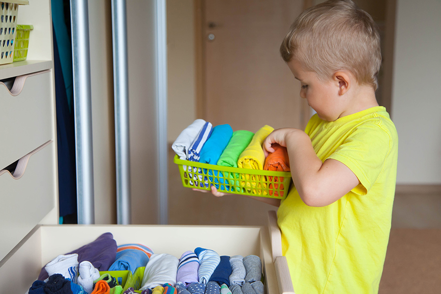 Metodo Kondo per ordinare i cassetti