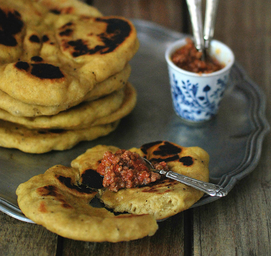 Il Pane Naan alla milanese pronto