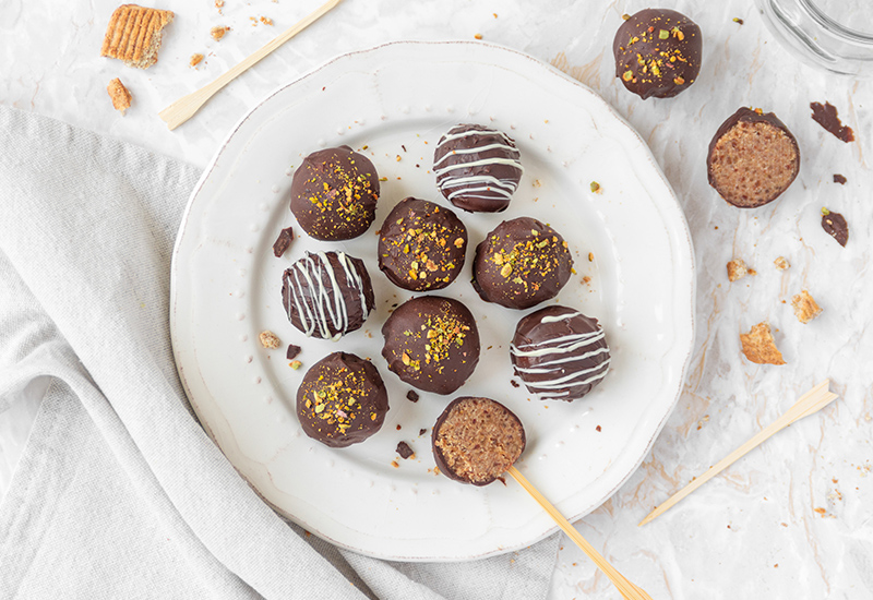 Cake Pops o lecca lecca al cioccolato pronti