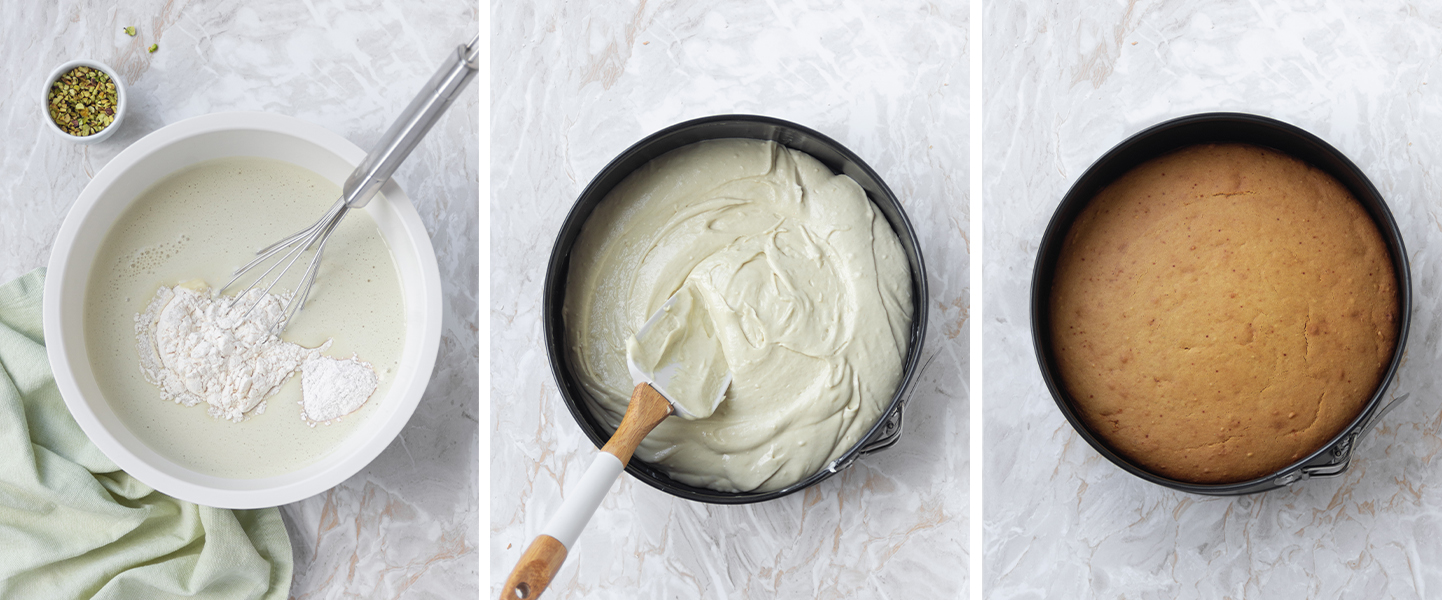  Procedimento per preparare la torta con gelato