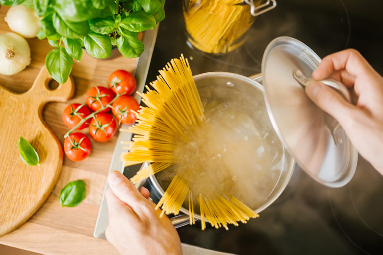 cottura passiva della pasta