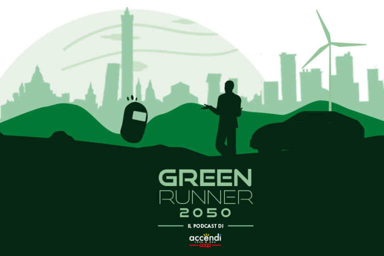 Accendi immagine di copertina podcast green runner 2050