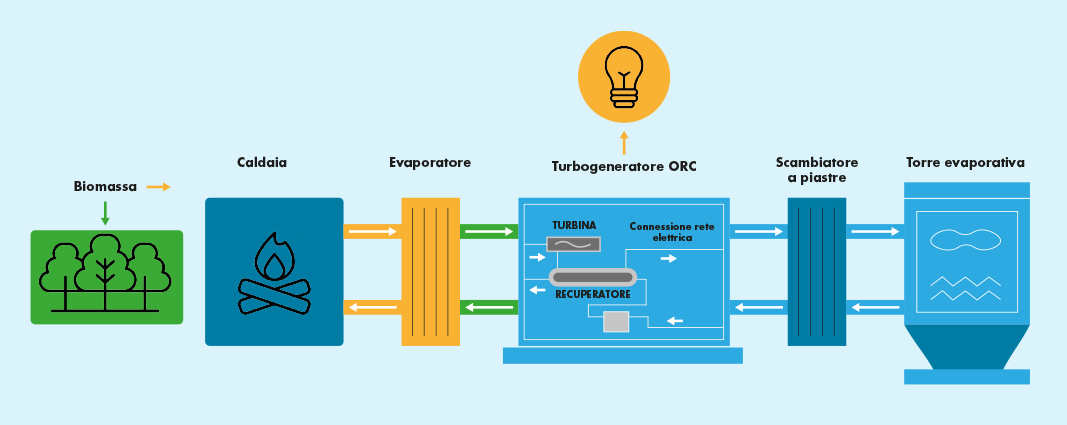 Come funziona una centrale a biomasse